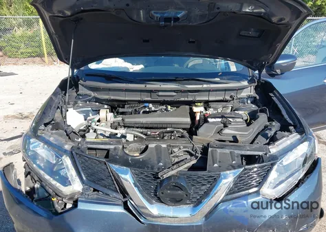 2016 Nissan Rogue Sv из США, поврежденный, VIN KNMAT2MT1GP721313